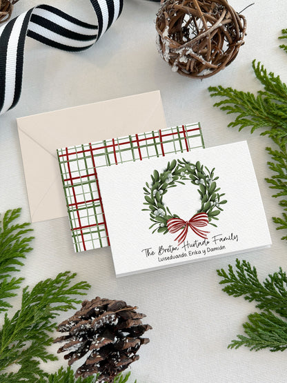 Personalized Christmas Mini Cards
