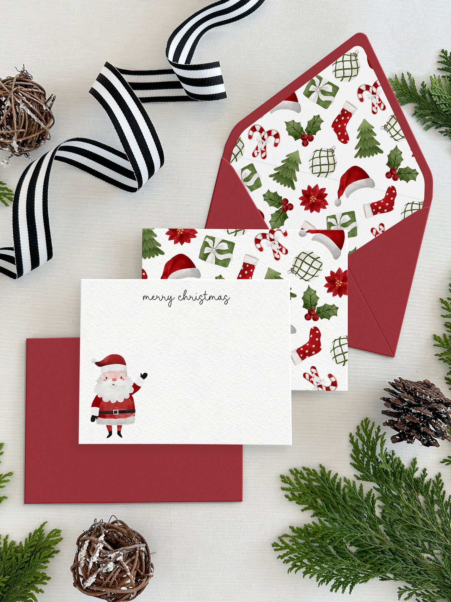 Christmas Flat Notecards