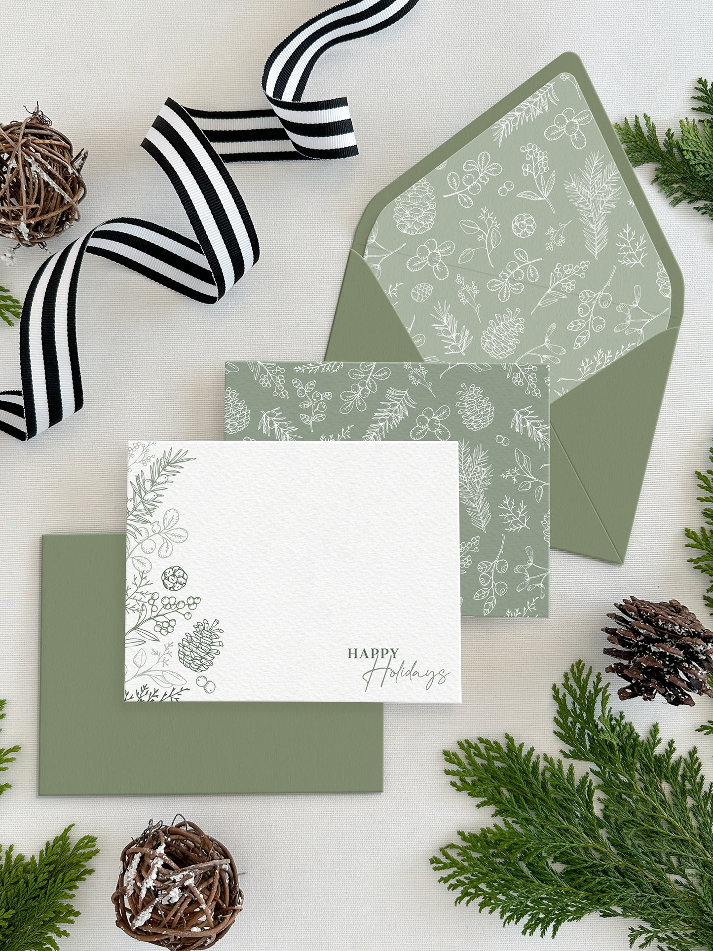 Christmas Flat Notecards