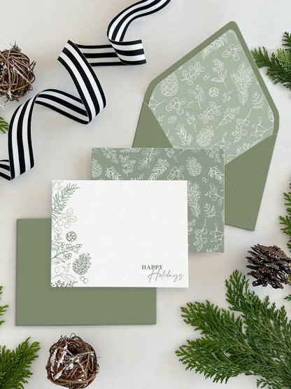 Christmas Flat Notecards