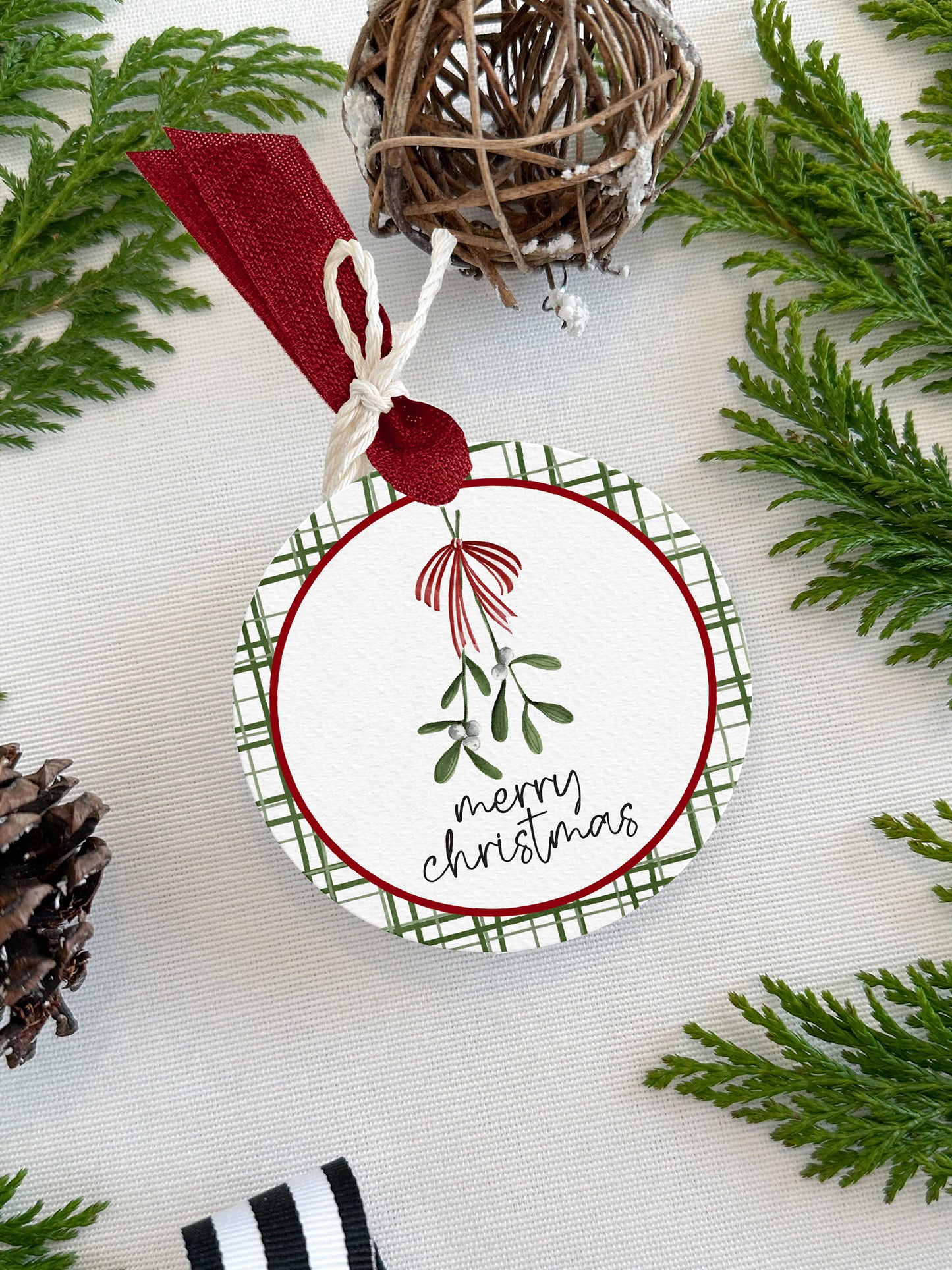 Christmas Gift Tags - Round