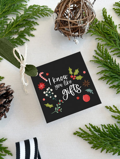 Personalized Christmas Gift Tags - Square