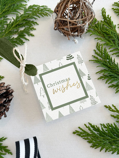 Personalized Christmas Gift Tags - Square
