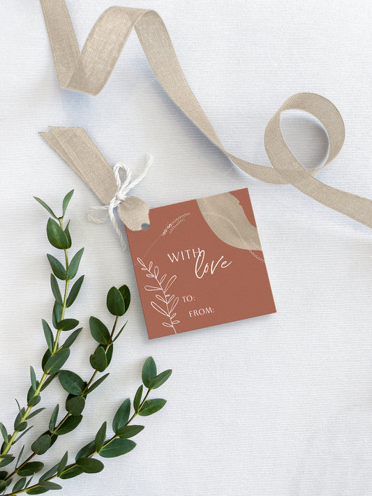 Square Gift tags
