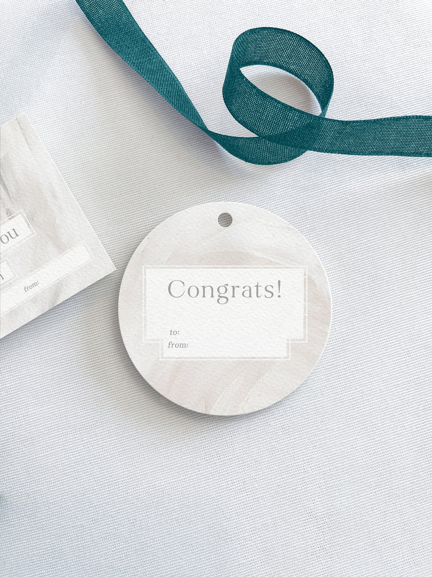 Round Gift tags