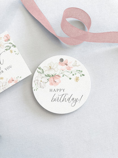 Round Gift tags