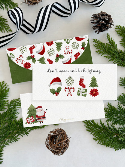 Christmas Money Envelopes