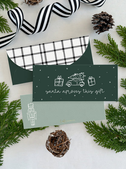 Christmas Money Envelopes