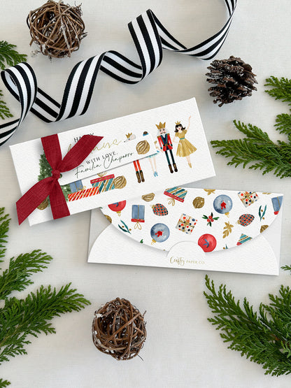 Personalized Christmas Money Envelopes