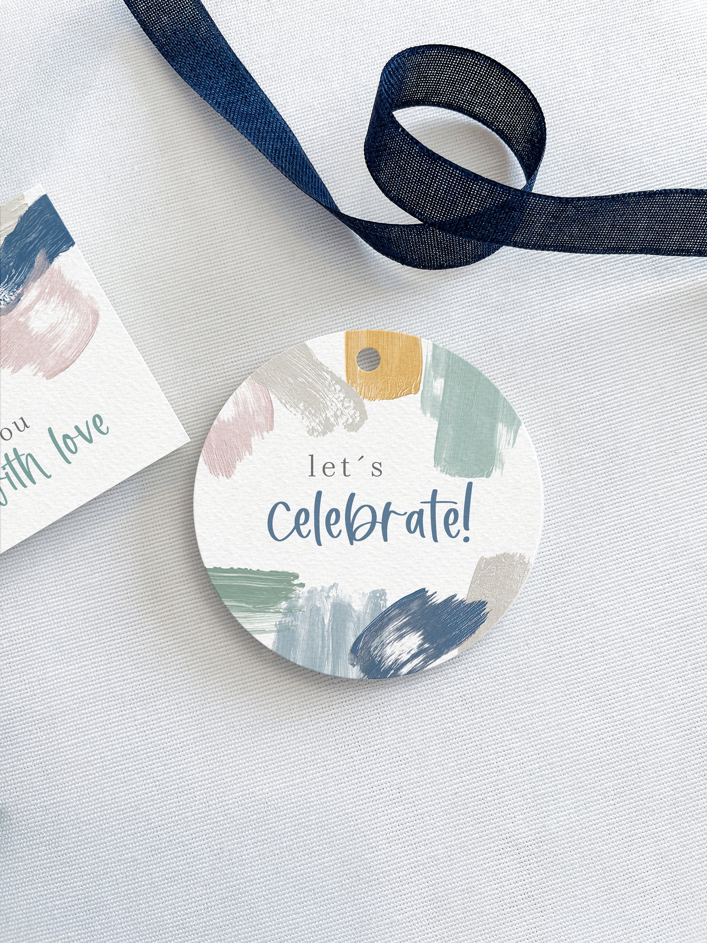 Round Gift tags