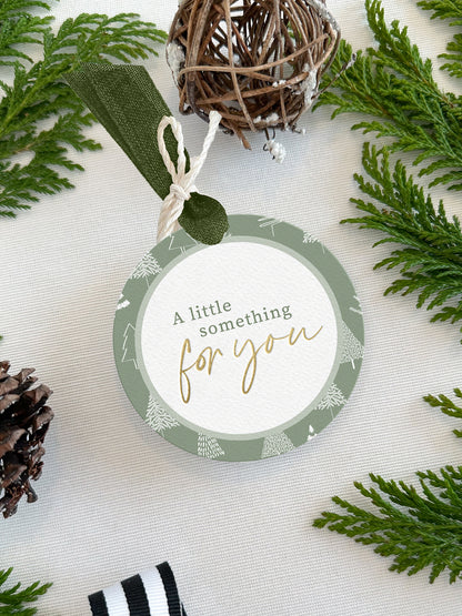 Personalized Christmas Gift Tags - Round