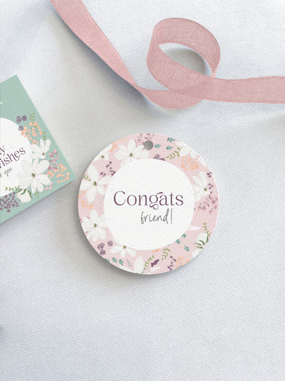 Round Gift tags