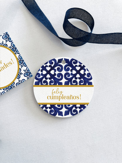 Round Gift tags