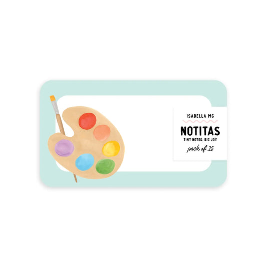 Paint Palette Notitas - Mini Notes