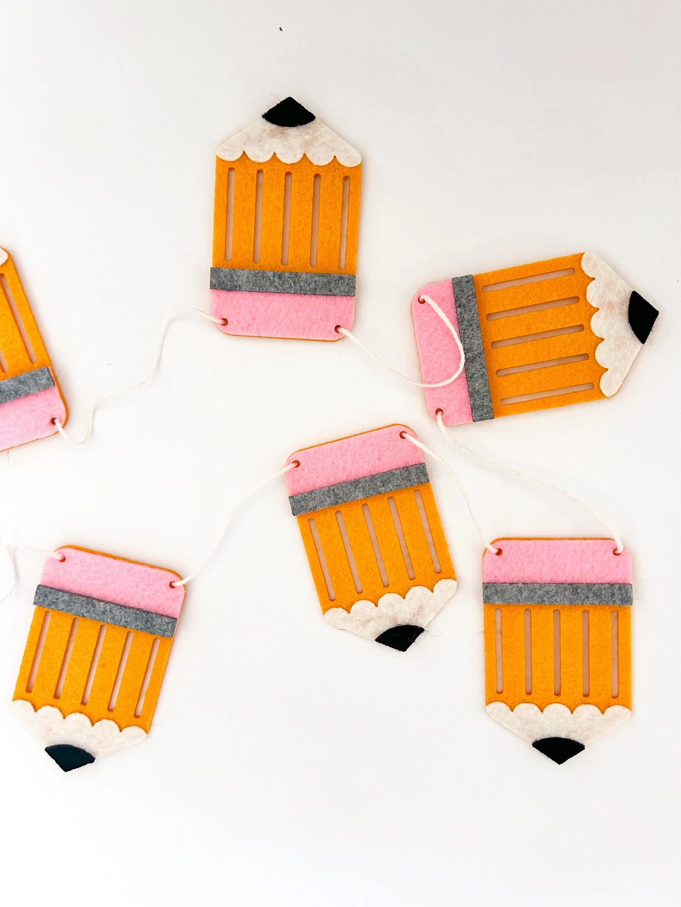 Pencil Felt Garland