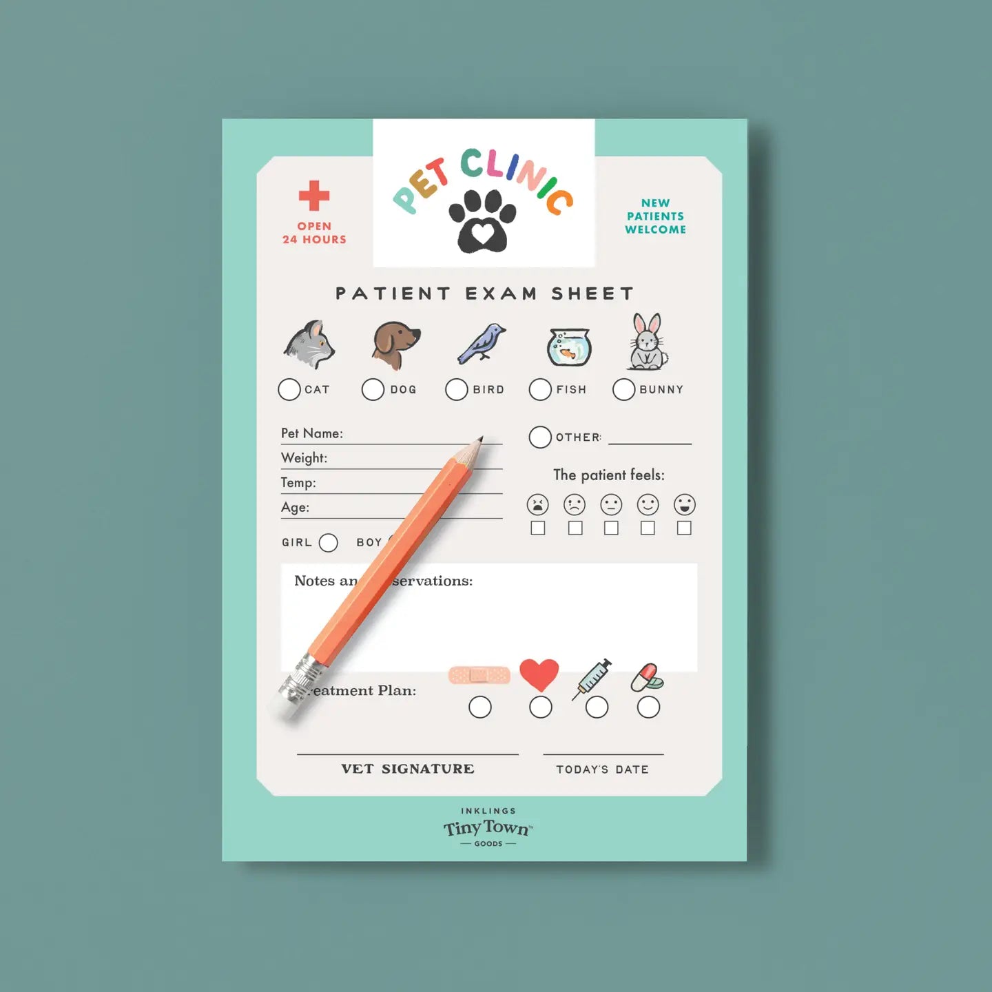 Play Notepad - Pet Clinic