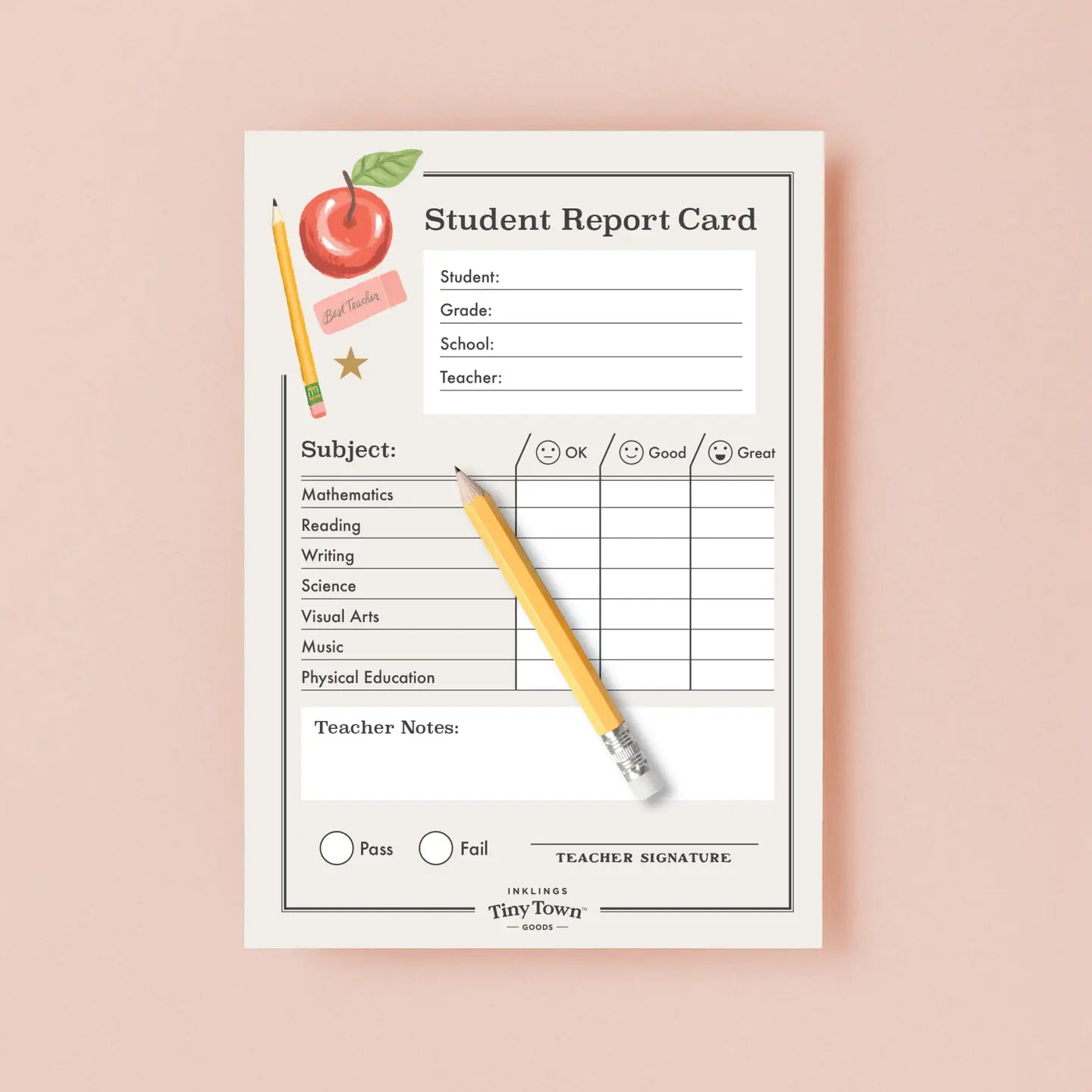 Play Notepad - Report Card