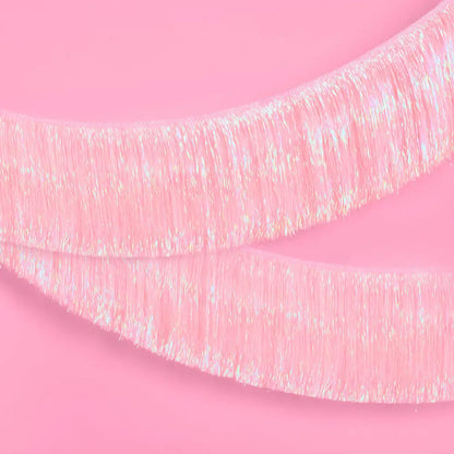 Pretty in Pink Fringe - Light Pink Fringe Banner