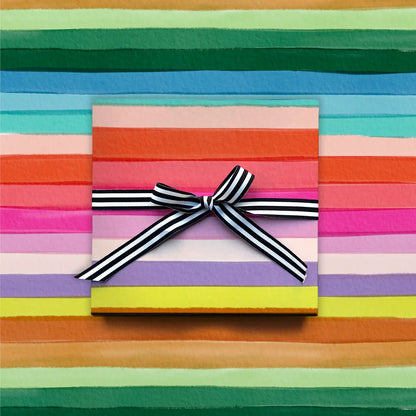 Rainbow Stripe Wrapping Paper