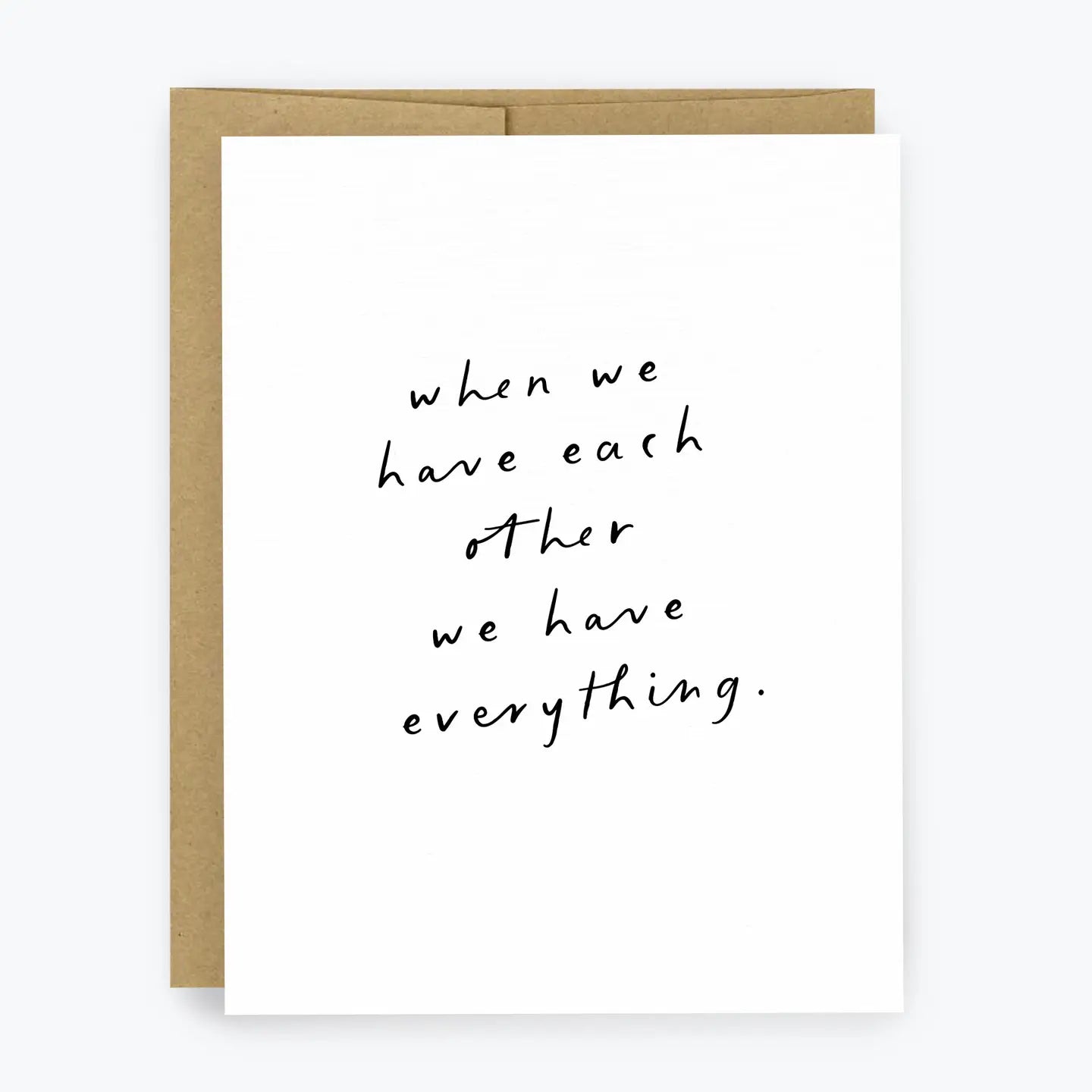 Romantic Card, Anniversary, Simple Text Greeting Cards
