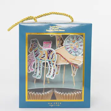 Safari Collection, Cupcake Toppers
