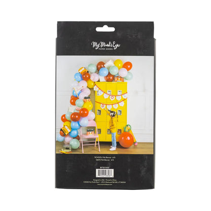 School Days Felt Banner