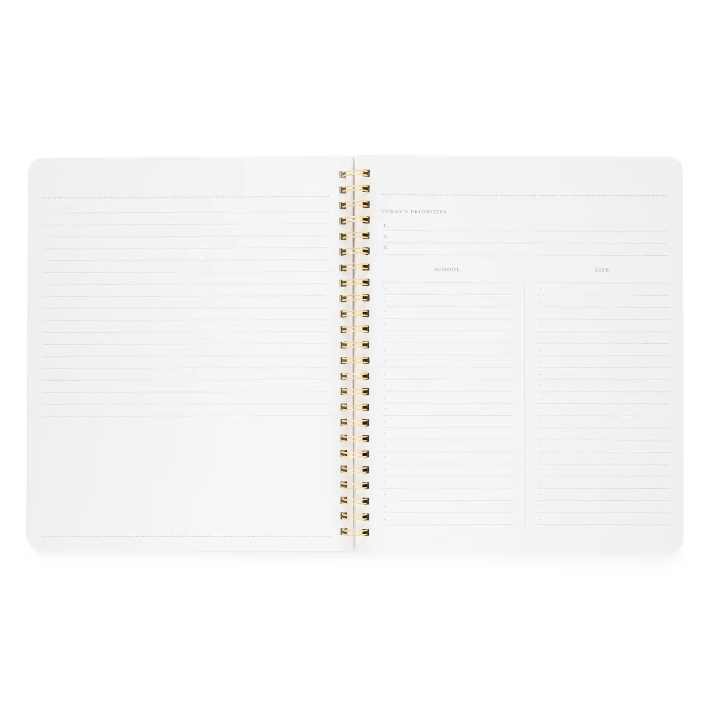 School/Life Spiral Notebook