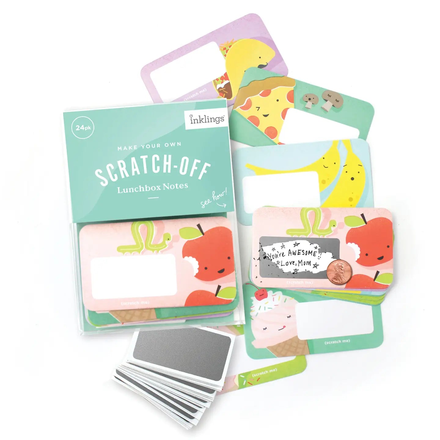 Scratch-Off Lunchbox Notes - Lunch Friends