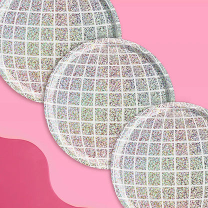 Shimmer Disco Plates