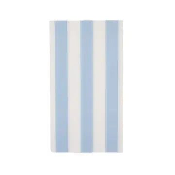 Sky Blue Cabana Stripe Guest Towels