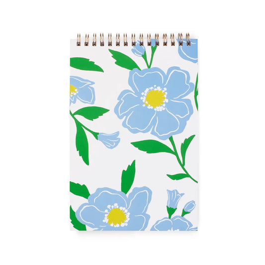 Small Top Spiral Notebook, Sunshine Floral