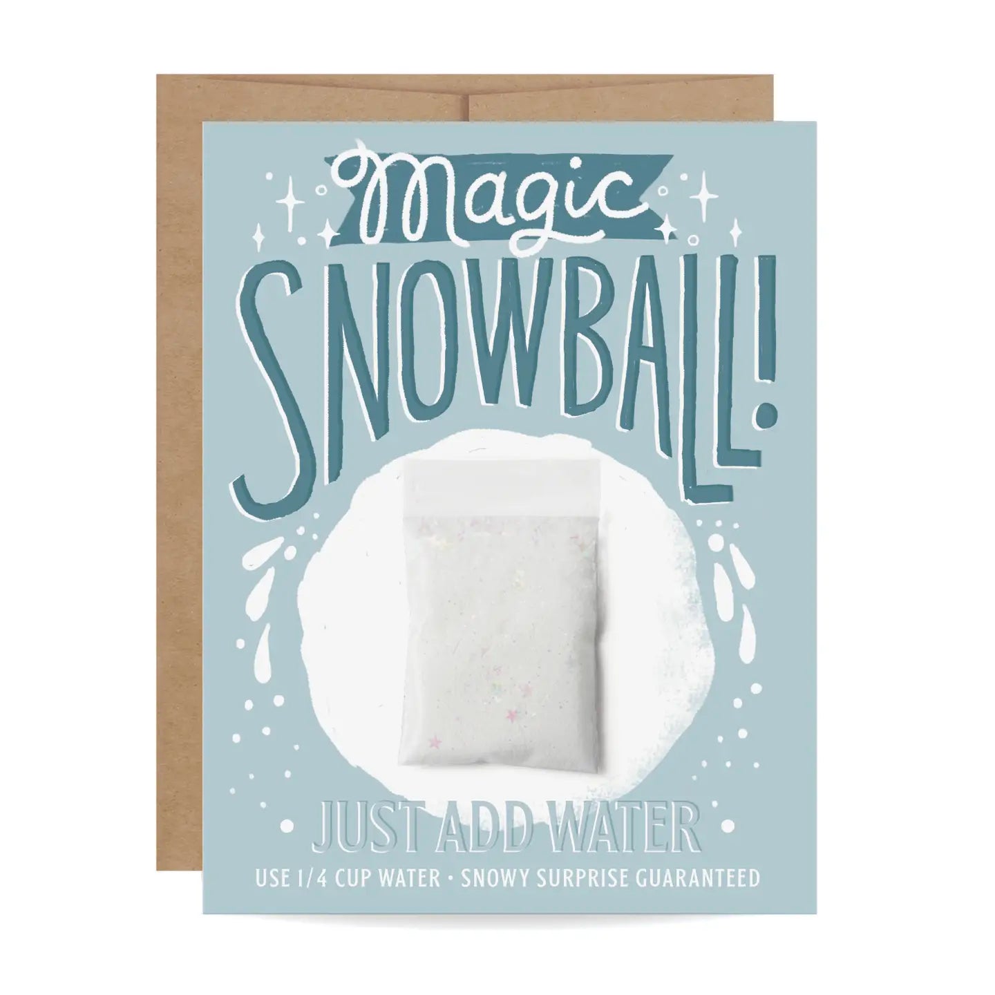 Snow Card - Magic Snowball