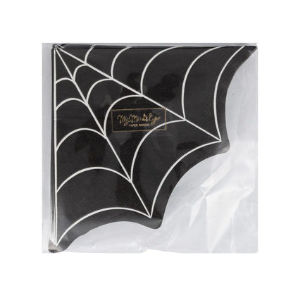 Spider Web Cocktail Napkin