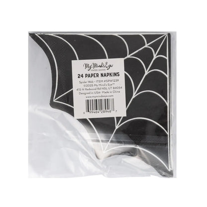 Spider Web Cocktail Napkin