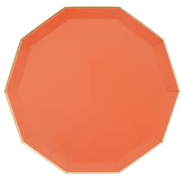 Sunkissed Orange Premium Dinner Plates