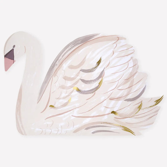 Swan Paper Placemats
