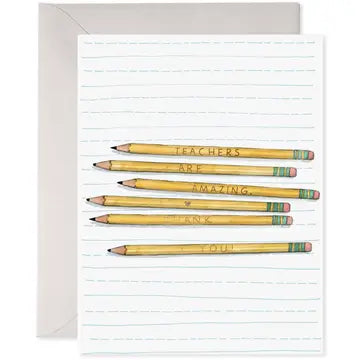 Teacher Pencils Thank You