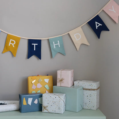 Terrazzo Pattern Wrapping Paper