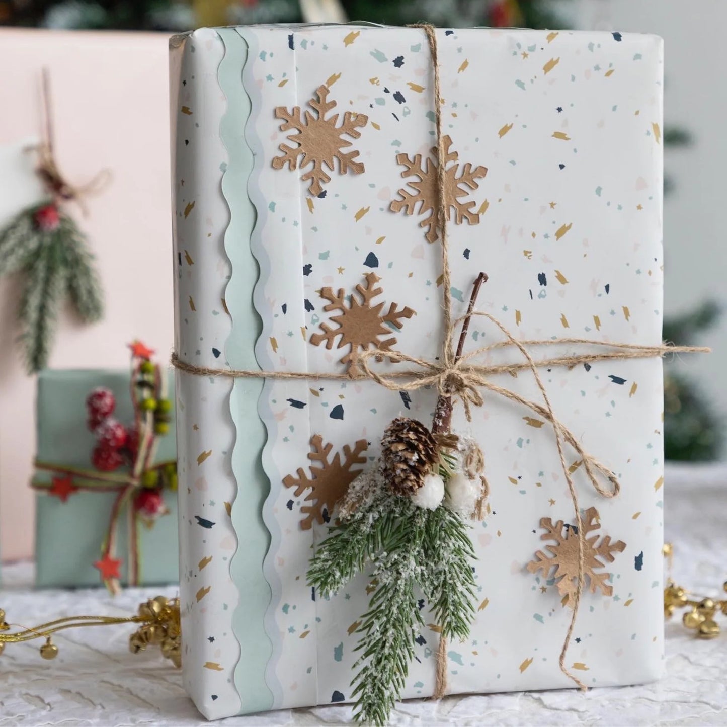Terrazzo Pattern Wrapping Paper