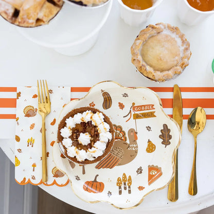 Thanksgiving Icons Plate