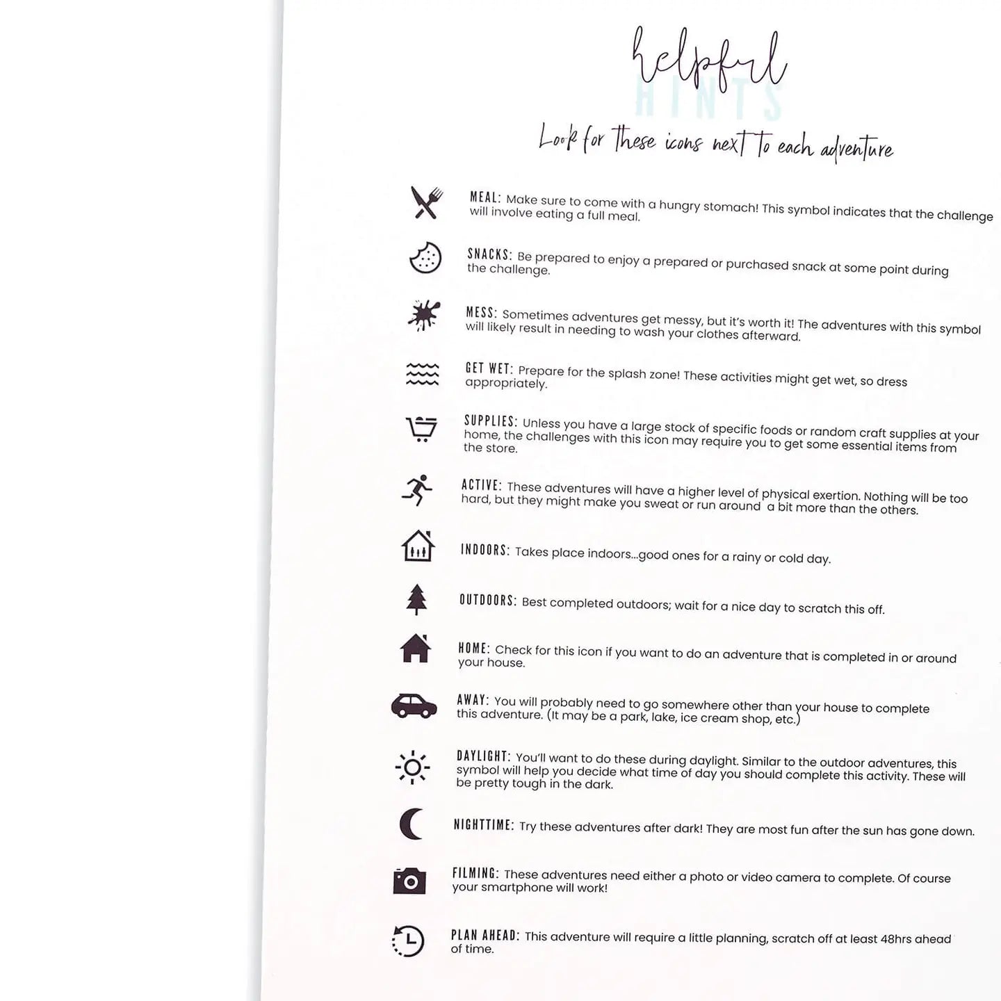 The Adventure Challenge Scratch-off Family Edition