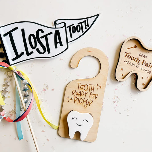 Tooth Ready For Pickup Doorhanger