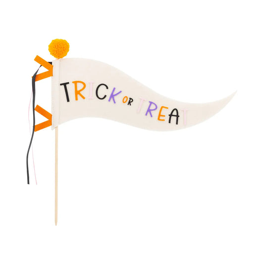 Trick or Treat Felt Pennant