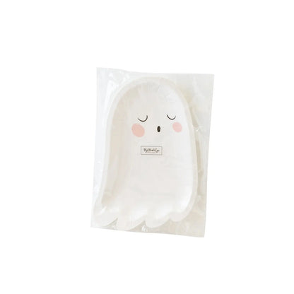 Trick or Treat Ghost Shaped Plate
