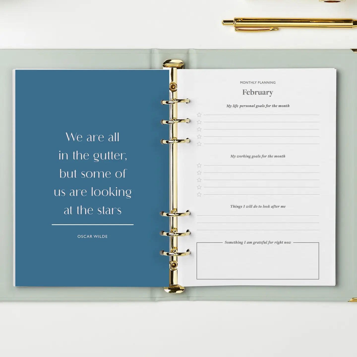 Turn Wishes Into Plans Planner & Diary