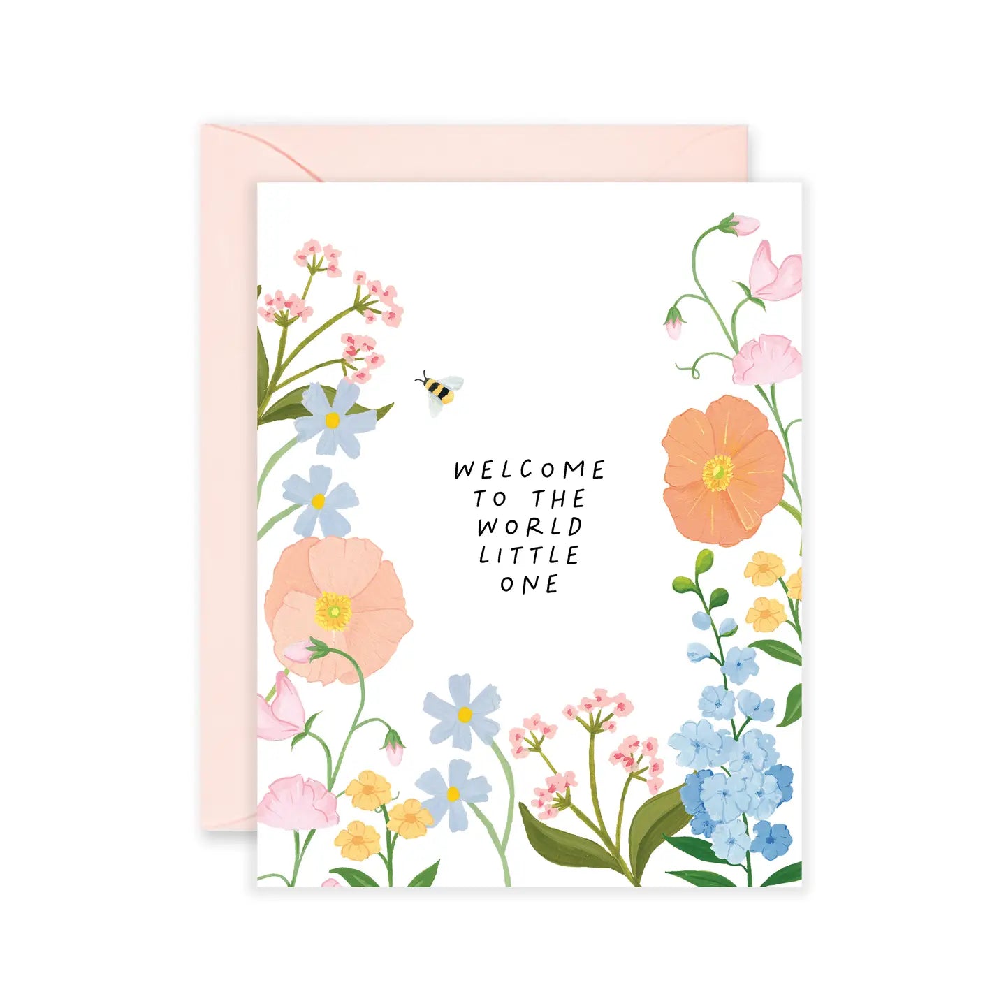Welcome To the World Little One | Congrats Baby Card