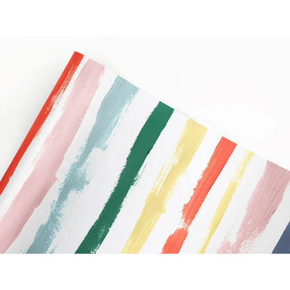 Winter Stripe Wrapping Paper
