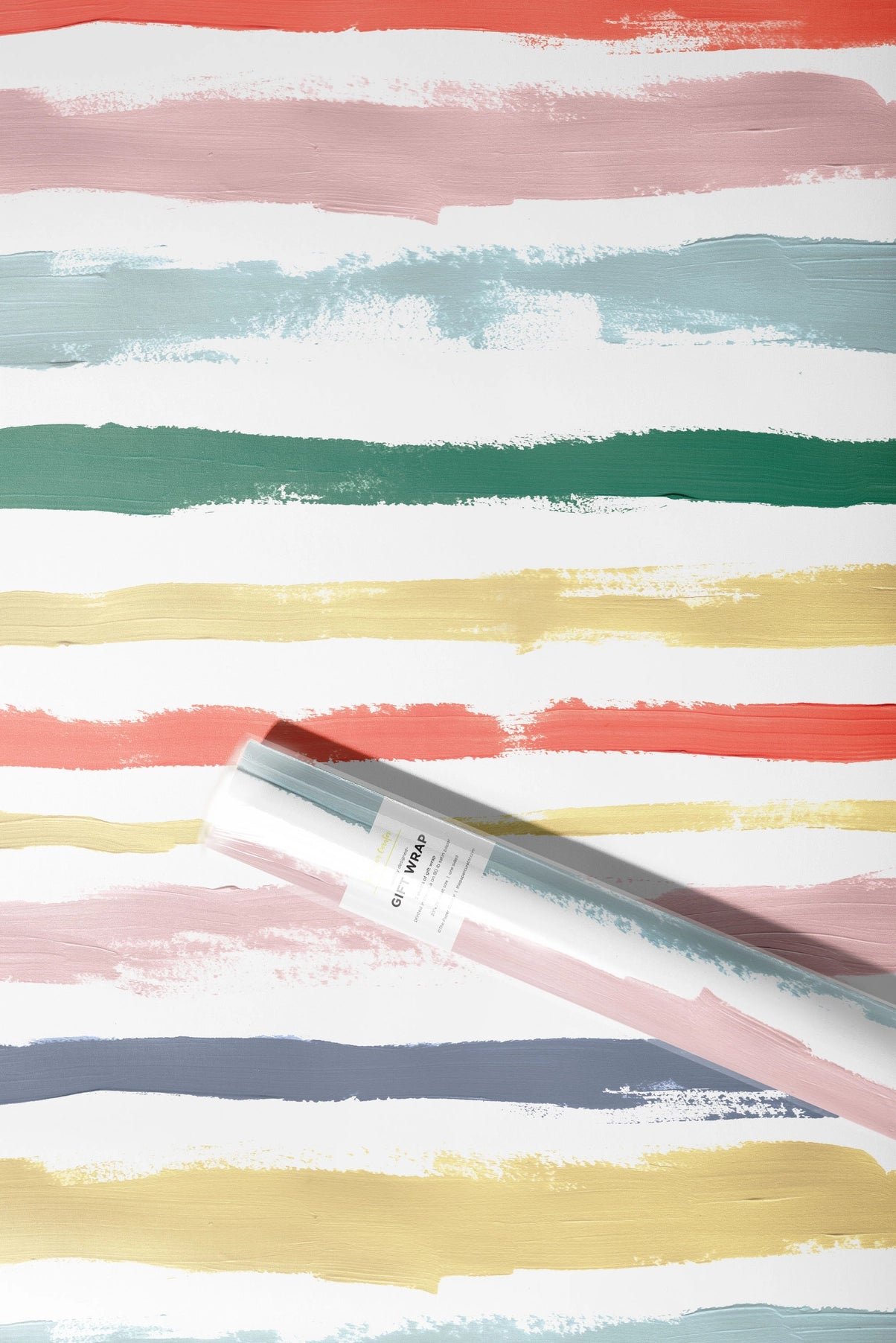 Winter Stripe Wrapping Paper