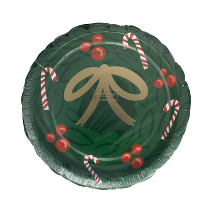 Wreath Shaped Paper Plate