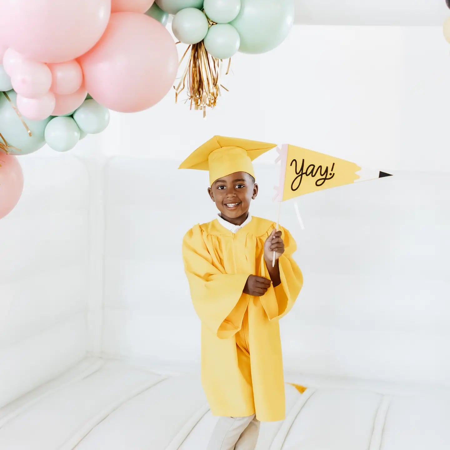 Yay Pencil Felt Pennant